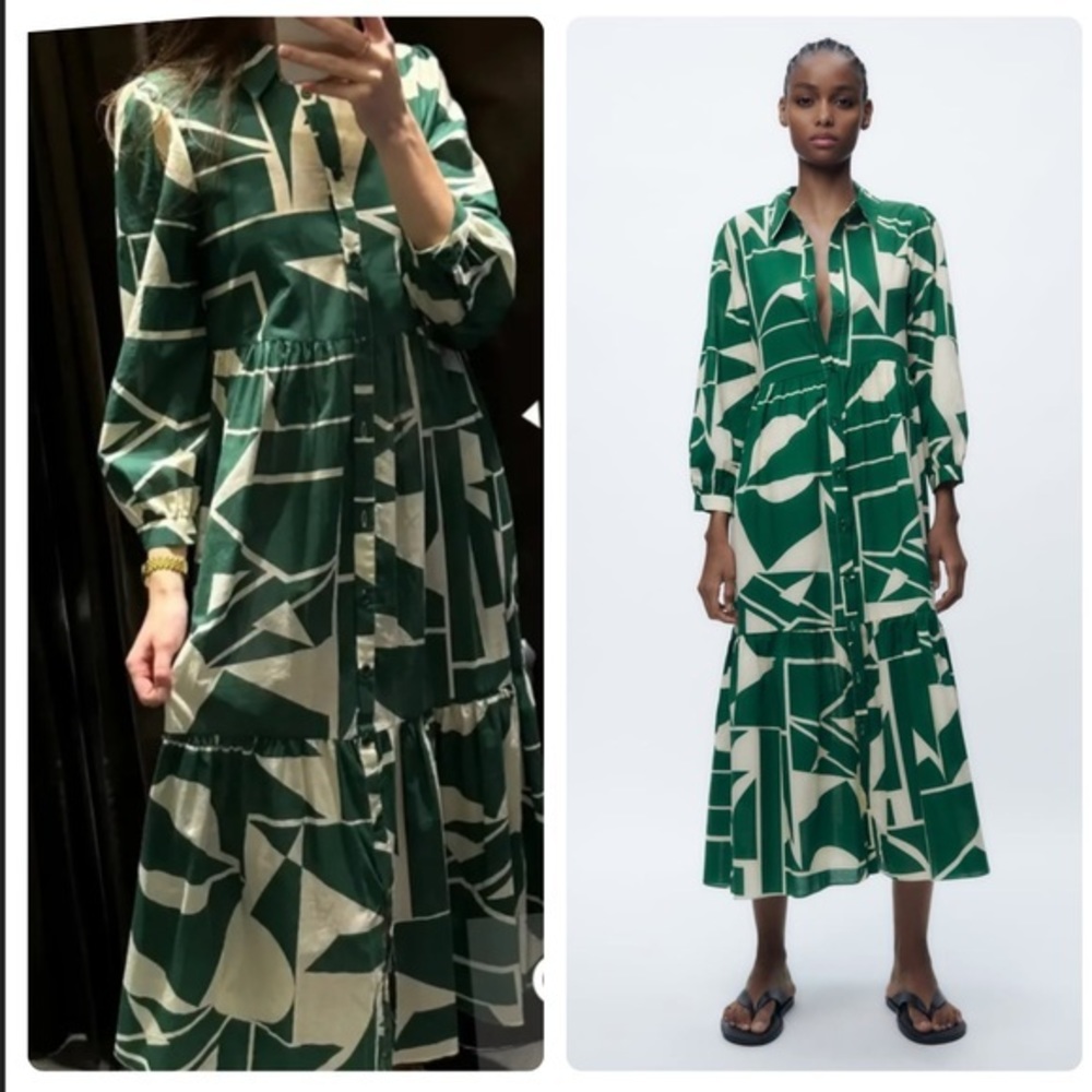 mother of bride green dress Beaded Green Mother of Bride Dress Vintage Long Sleeve Evening Dresses –  Viniodress main image 1